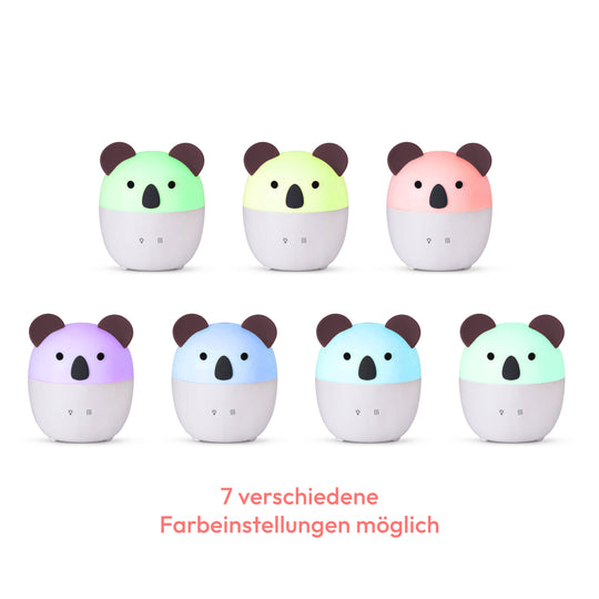 Verschieden Farbige Koala Diffusor für Kinder