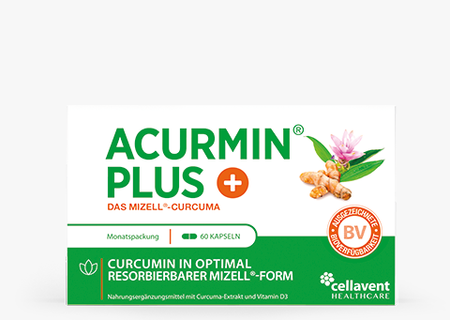 Acurmin® PLUS  – Das Mizell®-Curcuma