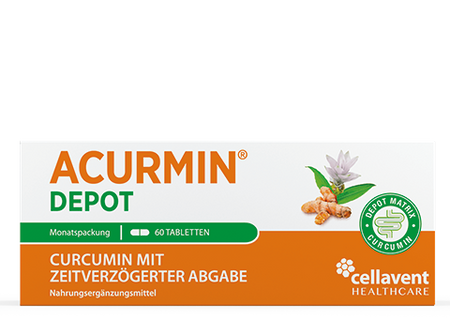Acurmin® DEPOT – Das zeitverzögerte Curcumin