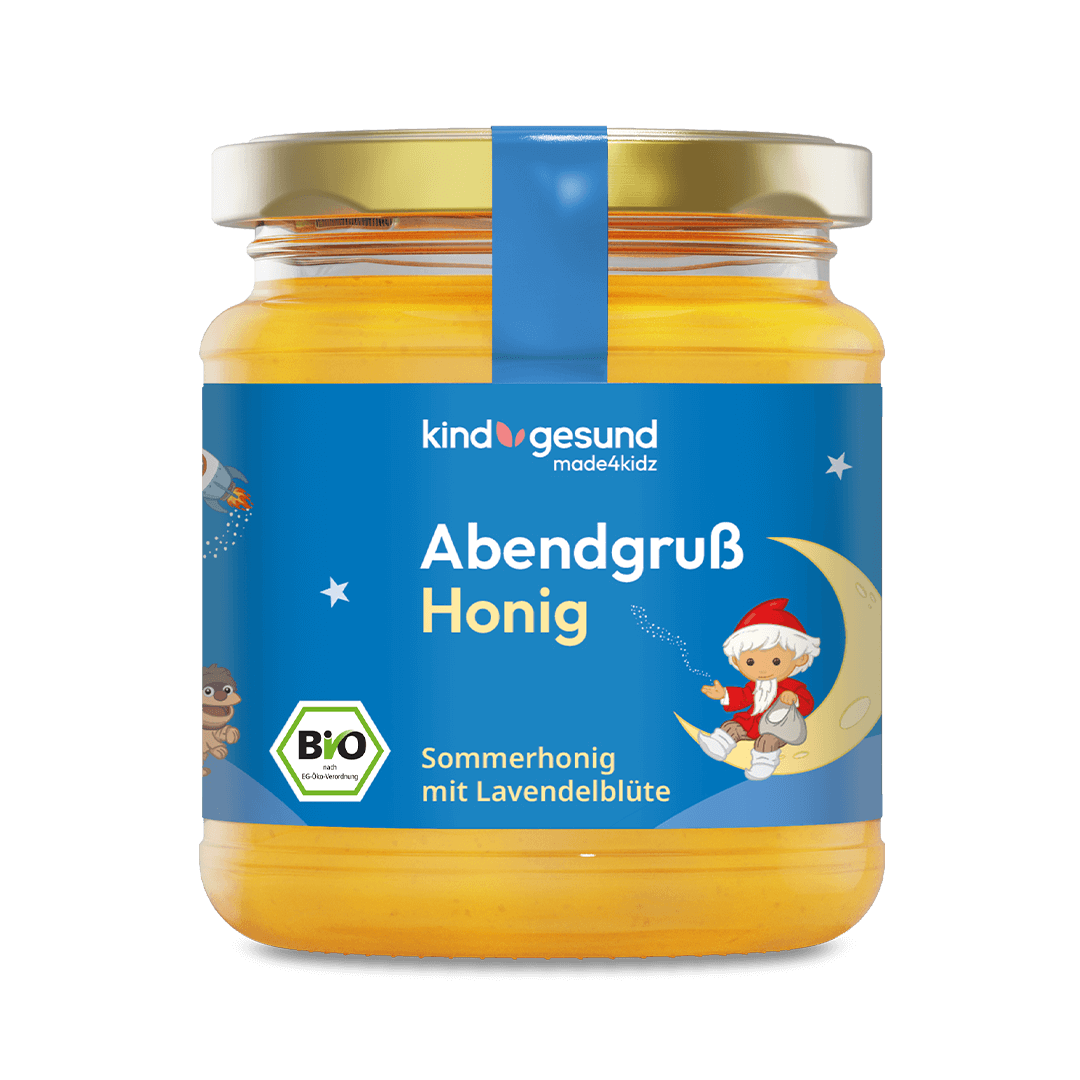 Bio - Sandmännchen Abendgruß Honig für Kinder - Cellavent Healthcare