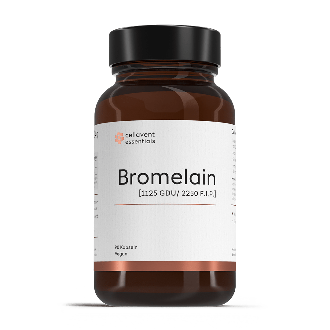 Bromelain - Kapseln [1125 GDU/ 2250 F.I.P.] - Cellavent Healthcare