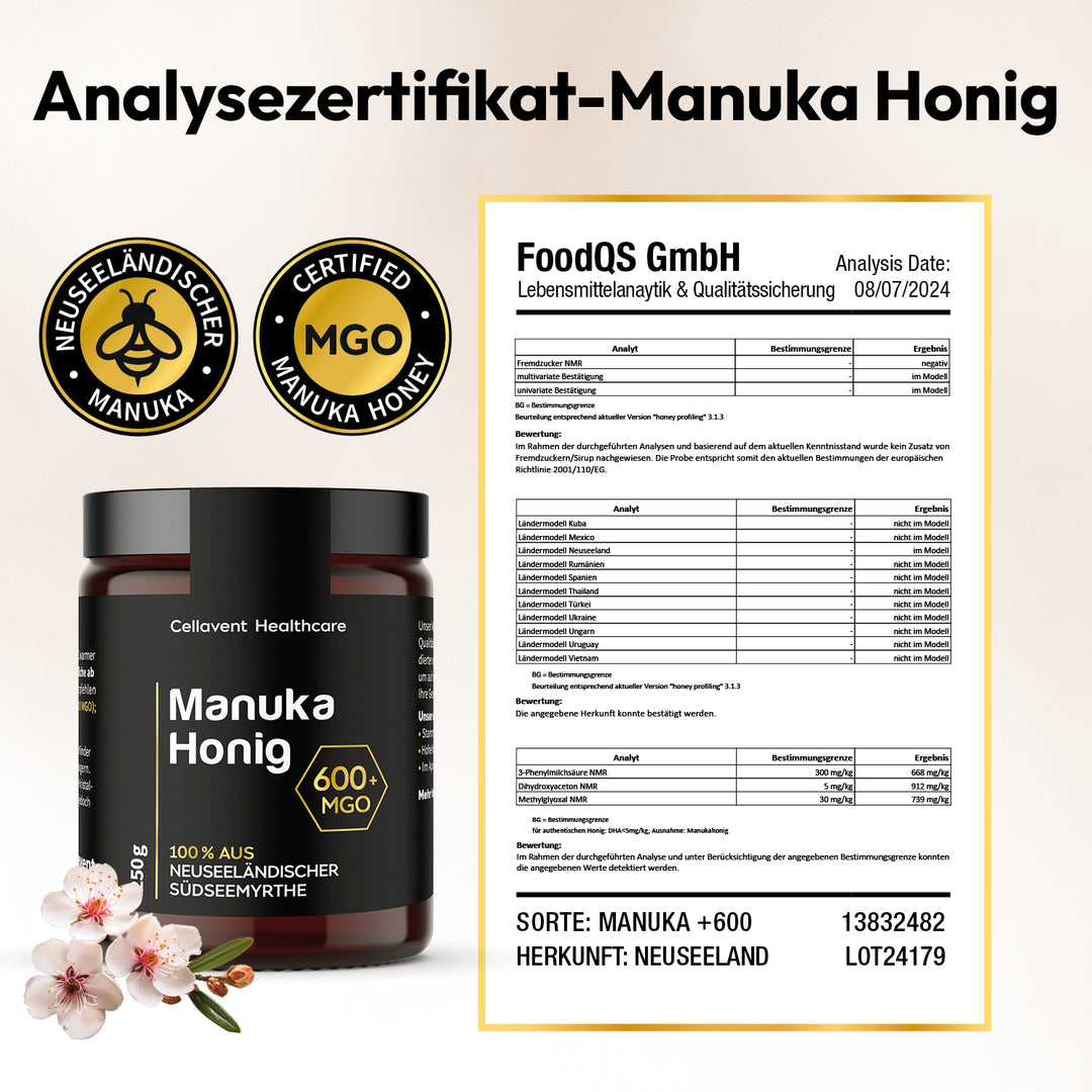 Manuka Honey 600+ MGO