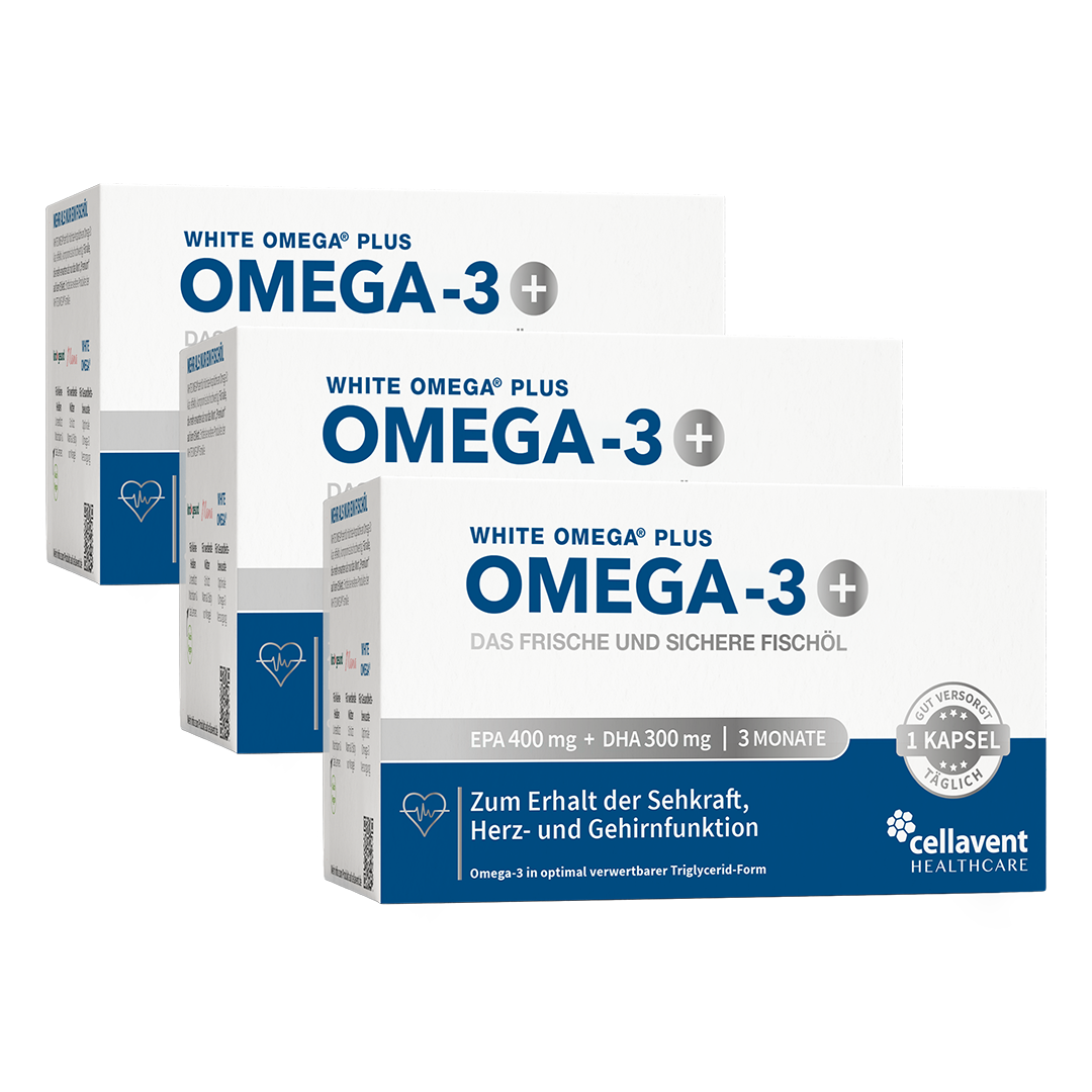 Omega 3 capsules - WHITE OMEGA PLUS