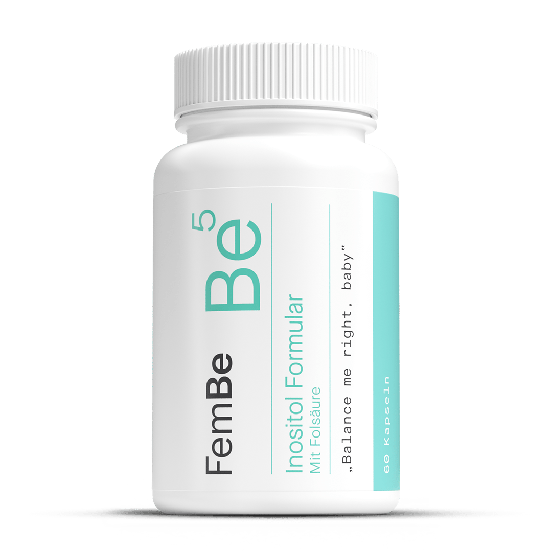 D - Chiro + Myo Inositol Komplex mit Folsäure Kapseln - Be5 FemBe - Cellavent Healthcare