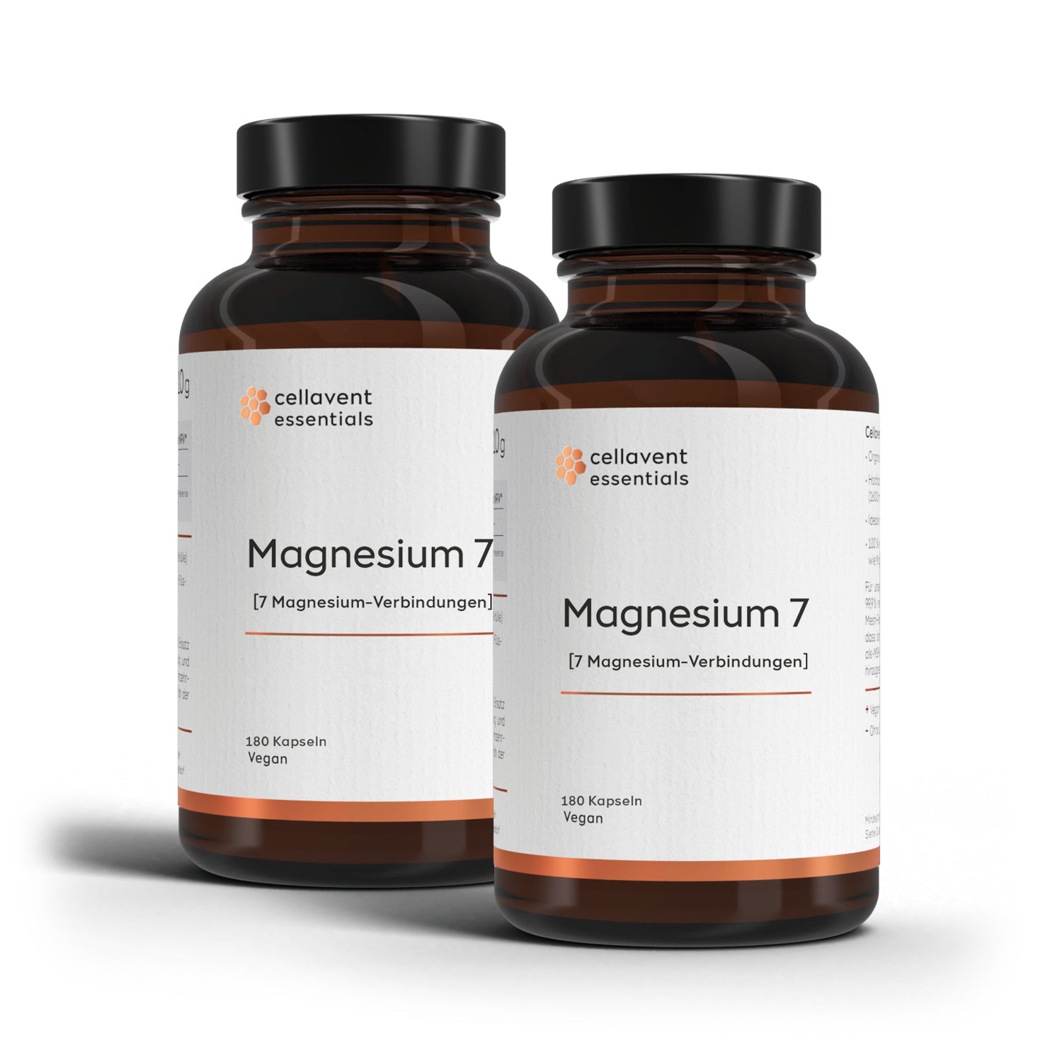 Essentials Magnesium 7 [7 Magnesium - Verbindungen] - Cellavent Healthcare