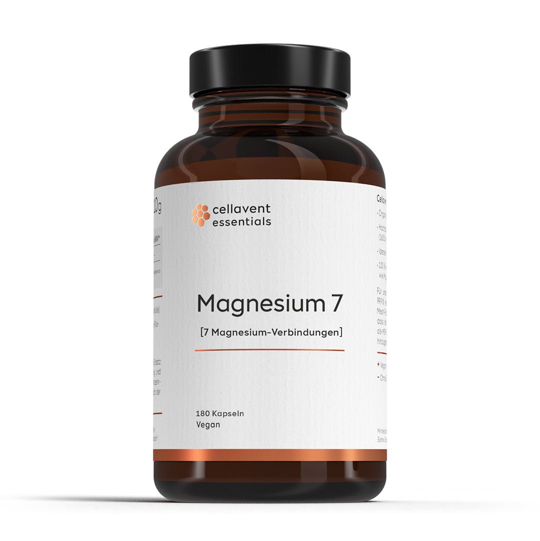 Essentials Magnesium 7 [7 Magnesium - Verbindungen] - Cellavent Healthcare