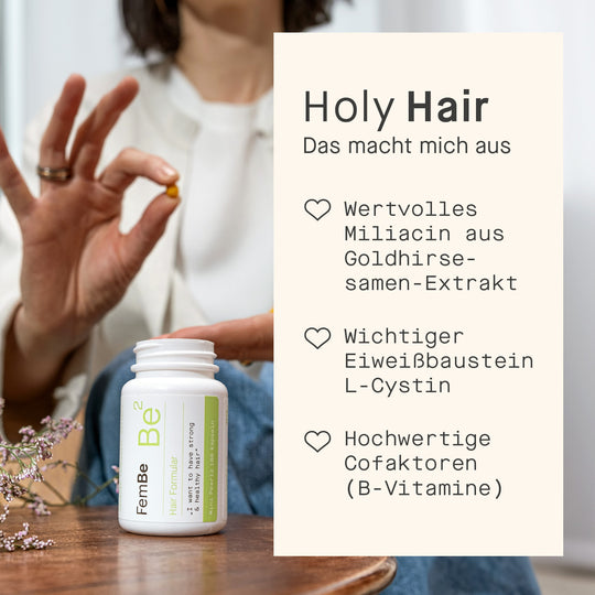 FemBe Hair Formular, Haar Kapseln für Frauen, Vorteile des Produkts