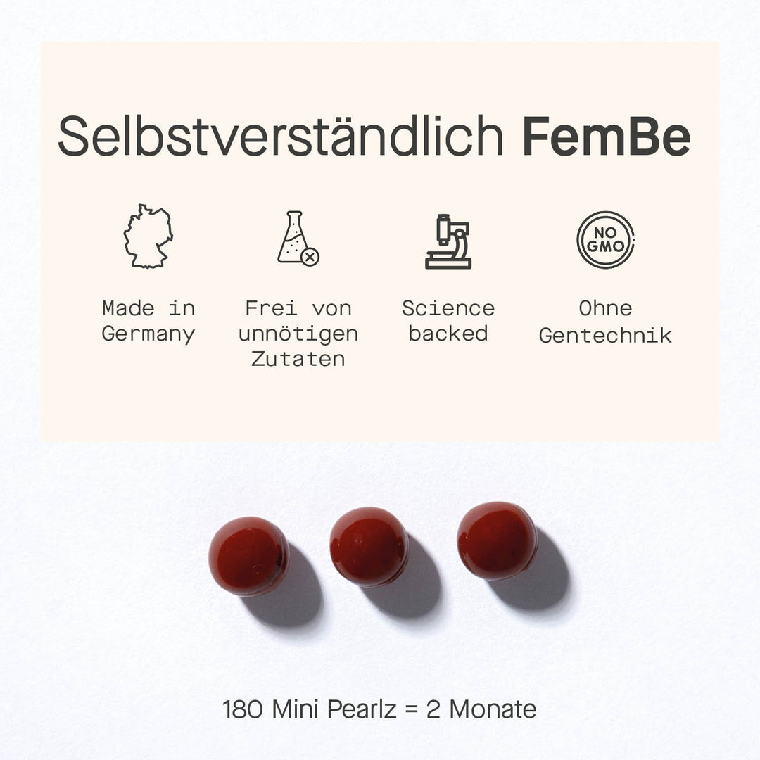 FemBe Skin + Nail Formular, Haut und Nägel Kapseln für Frauen, Markenwerte