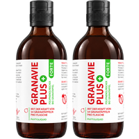 Granavie PLUS Bio-Granatapfel-Konzentrat 2 x 300 ml