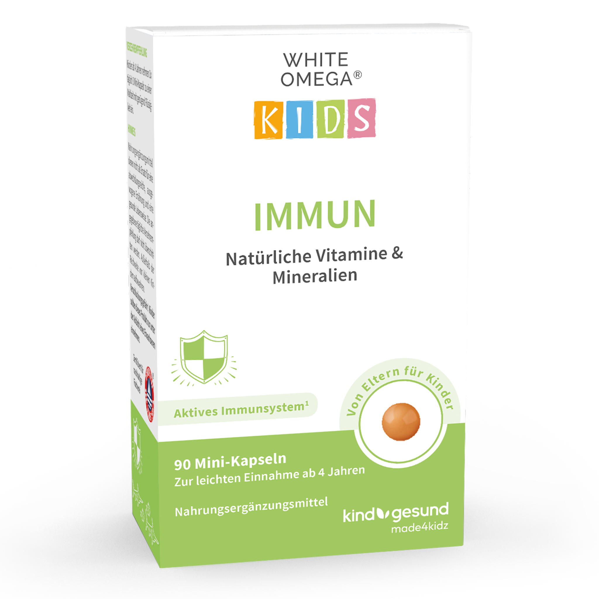 Vitamine für Kinder Immunsystem - WHITE OMEGA® Kids Immun