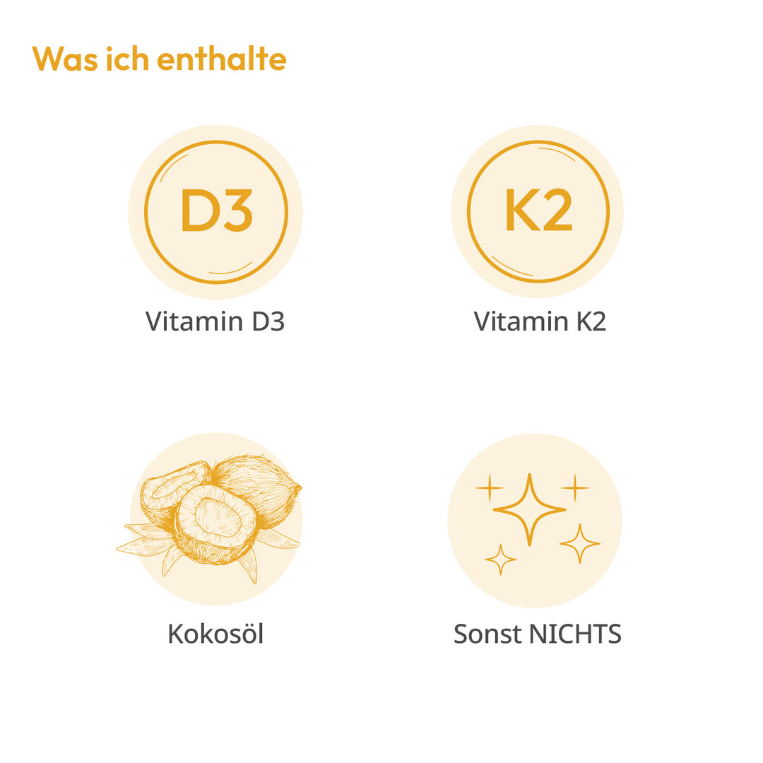 Vitamin D3+K2 Tropfen für Kinder