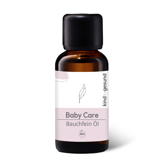 Vorderseite Bio-Baby Care Bauchfein Öl von kindgesund