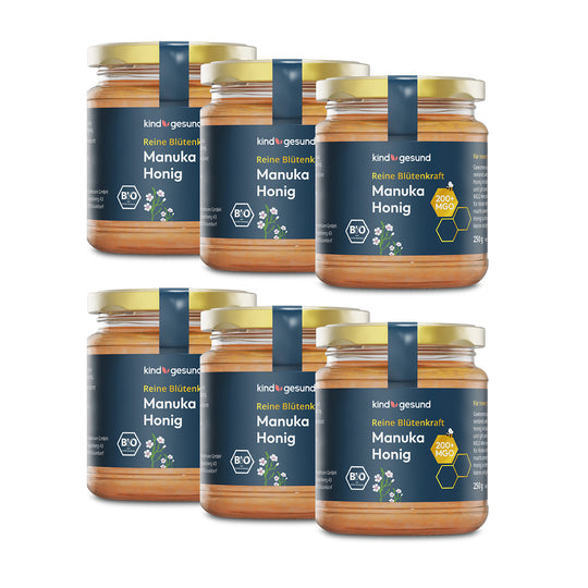 Produktbild Bio-Manuka Honig als 6 Monatspacking