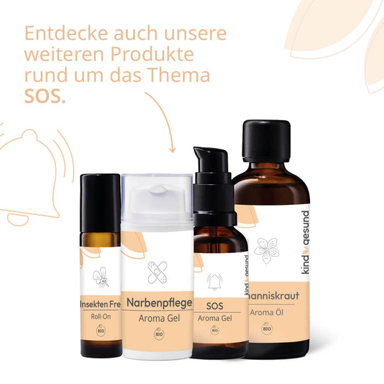 Darstellung der Aromacare-Reihe "SOS"