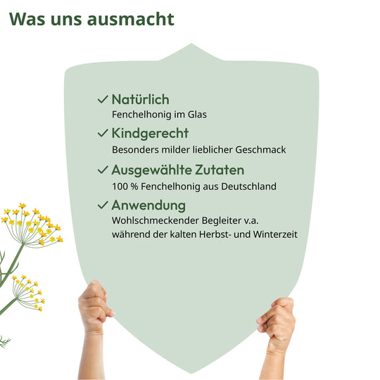 Fenchelhonig für Kinder