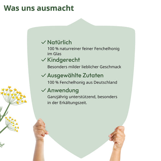 Duo-Bundle: Fenchelhonig & Thymianhonig für Kinder