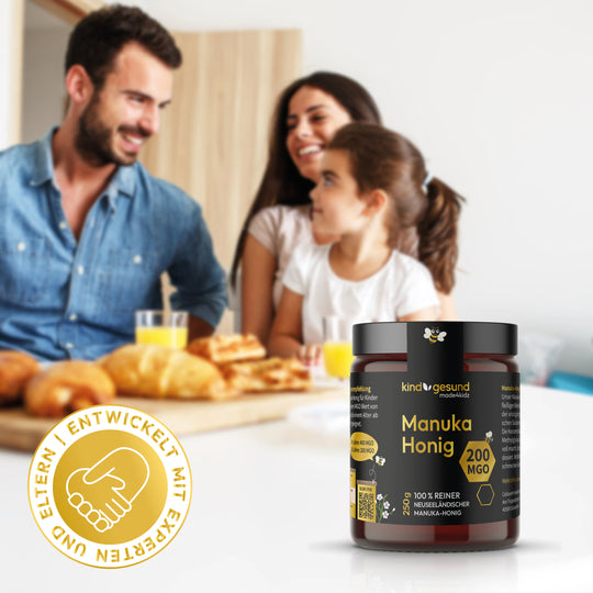 Manuka honey for children 200 MGO - kindgesund