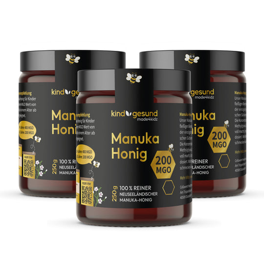 Manuka honey for children 200 MGO - kindgesund