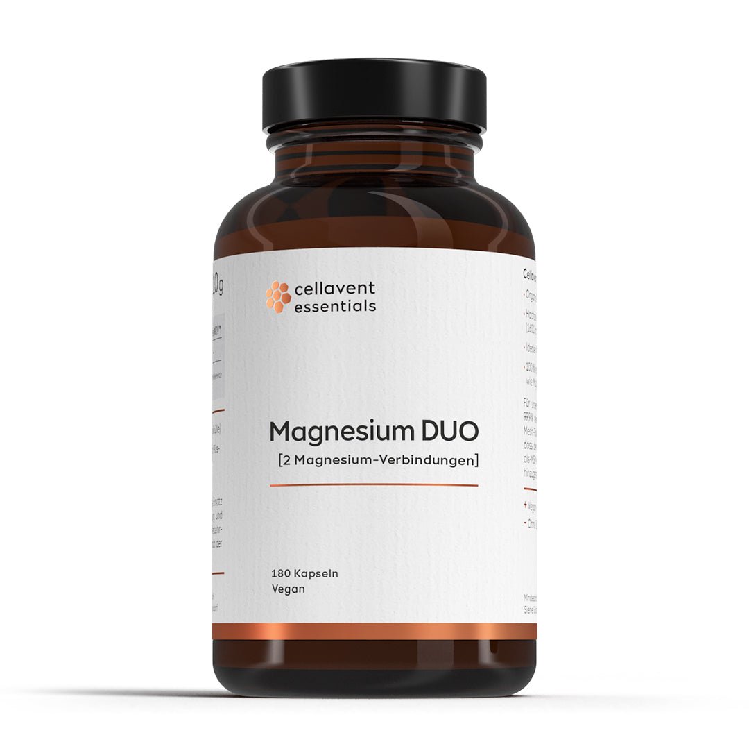 Magnesium DUO [2 Magnesium - Verbindungen] - Cellavent Healthcare