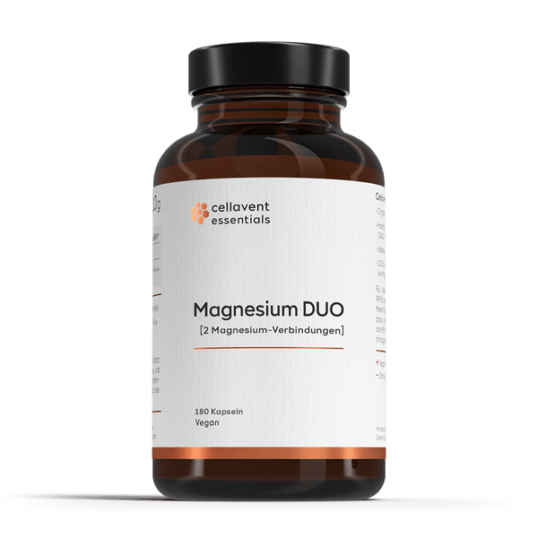 Magnesium DUO [2 Magnesium - Verbindungen] - Cellavent Healthcare