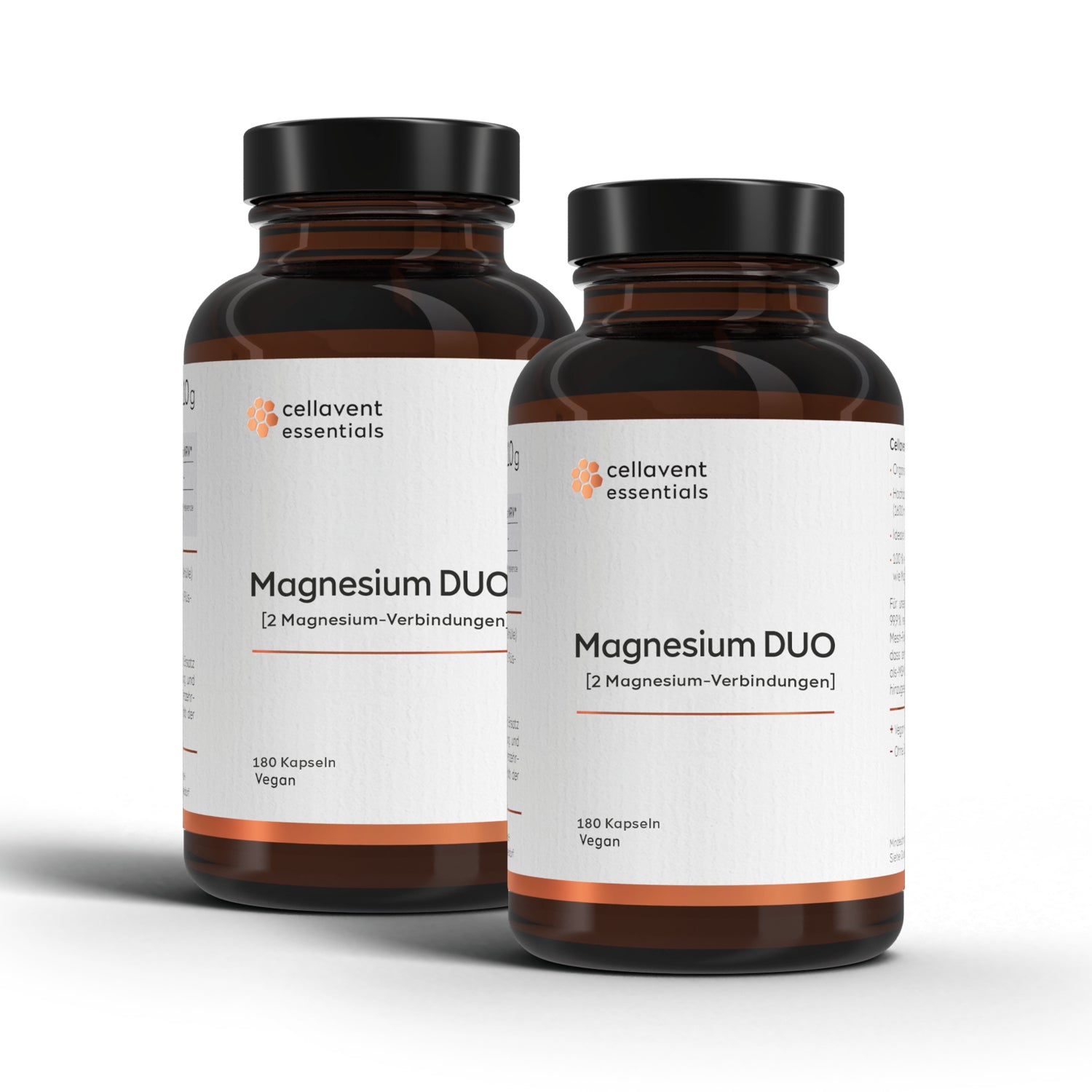 Magnesium DUO [2 Magnesium - Verbindungen] - Cellavent Healthcare