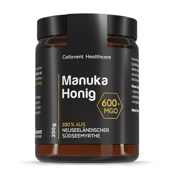 Manuka Honig 600+ MGO - Cellavent Healthcare