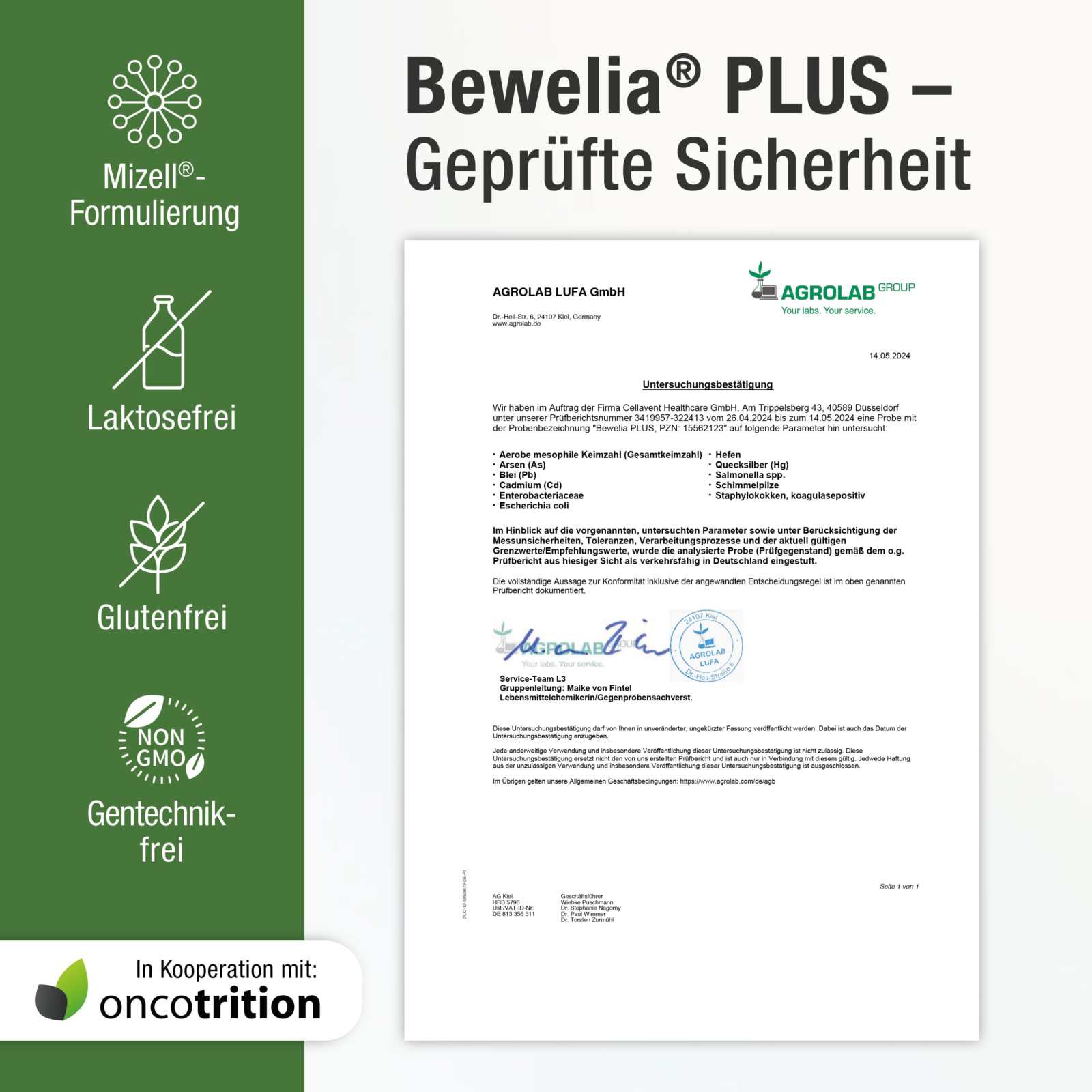 Mizell Weihrauch Kapseln - Bewelia PLUS - Cellavent Healthcare
