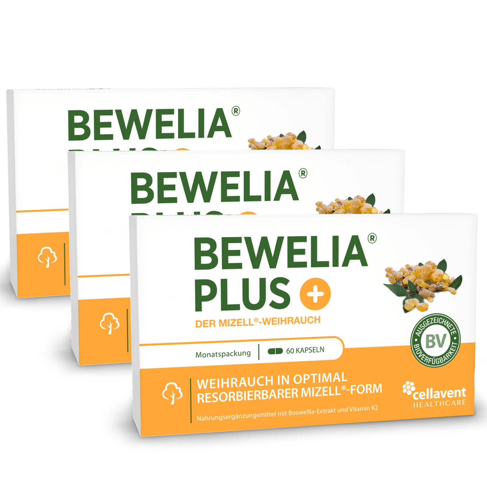 Mizell Weihrauch Kapseln - Bewelia PLUS - Cellavent Healthcare