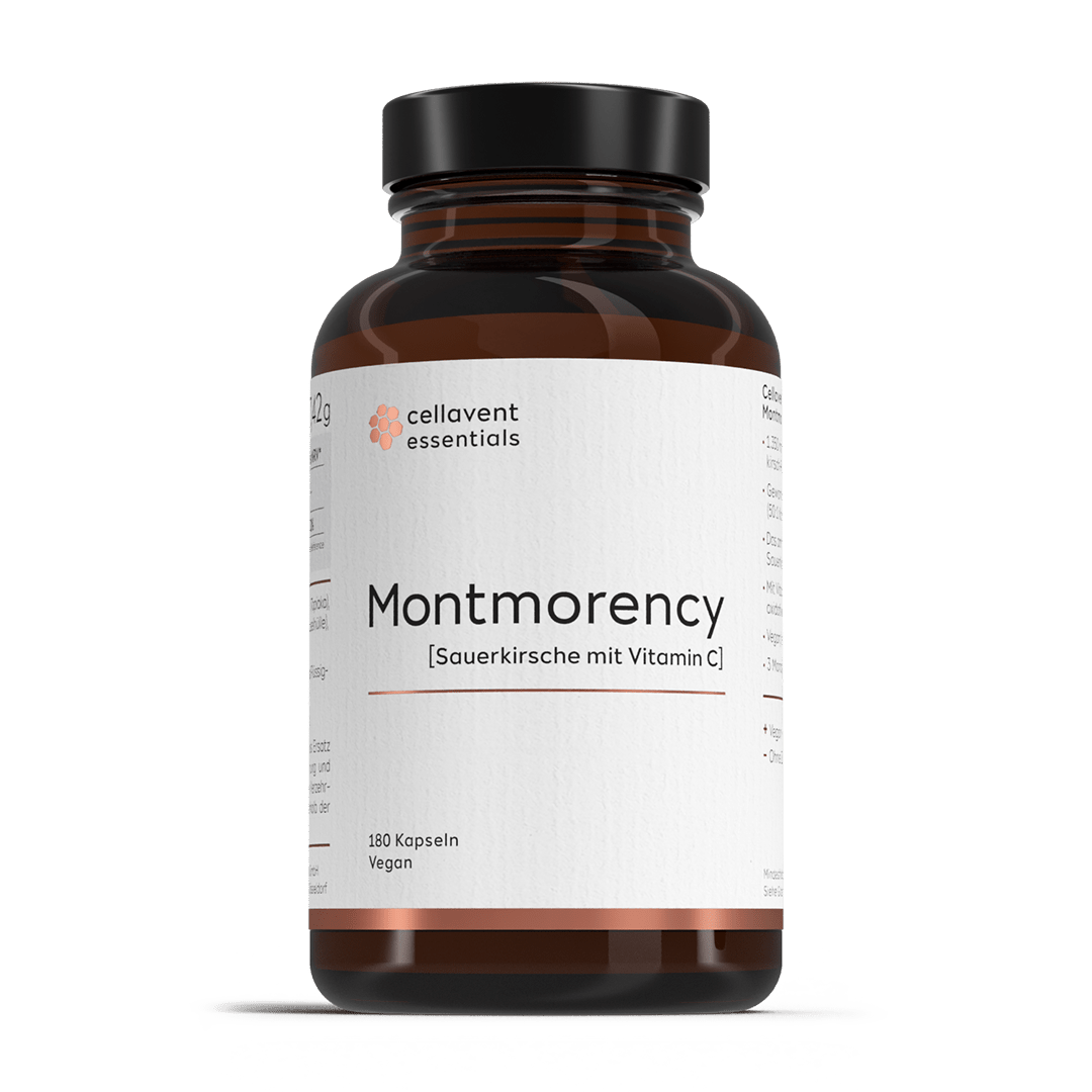 Montmorency Kapseln [Sauerkirsche mit Vitamin C] - Cellavent Healthcare