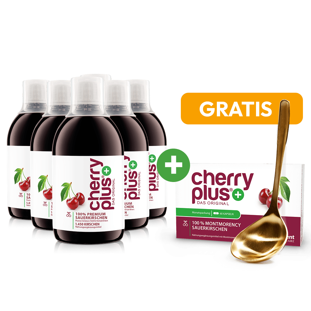 Montmorency Sauerkirsch Konzentrat 6 Flaschen Angebot - Cellavent Healthcare