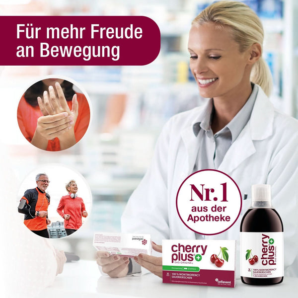 Montmorency Sauerkirsche Kapseln - Cherry PLUS