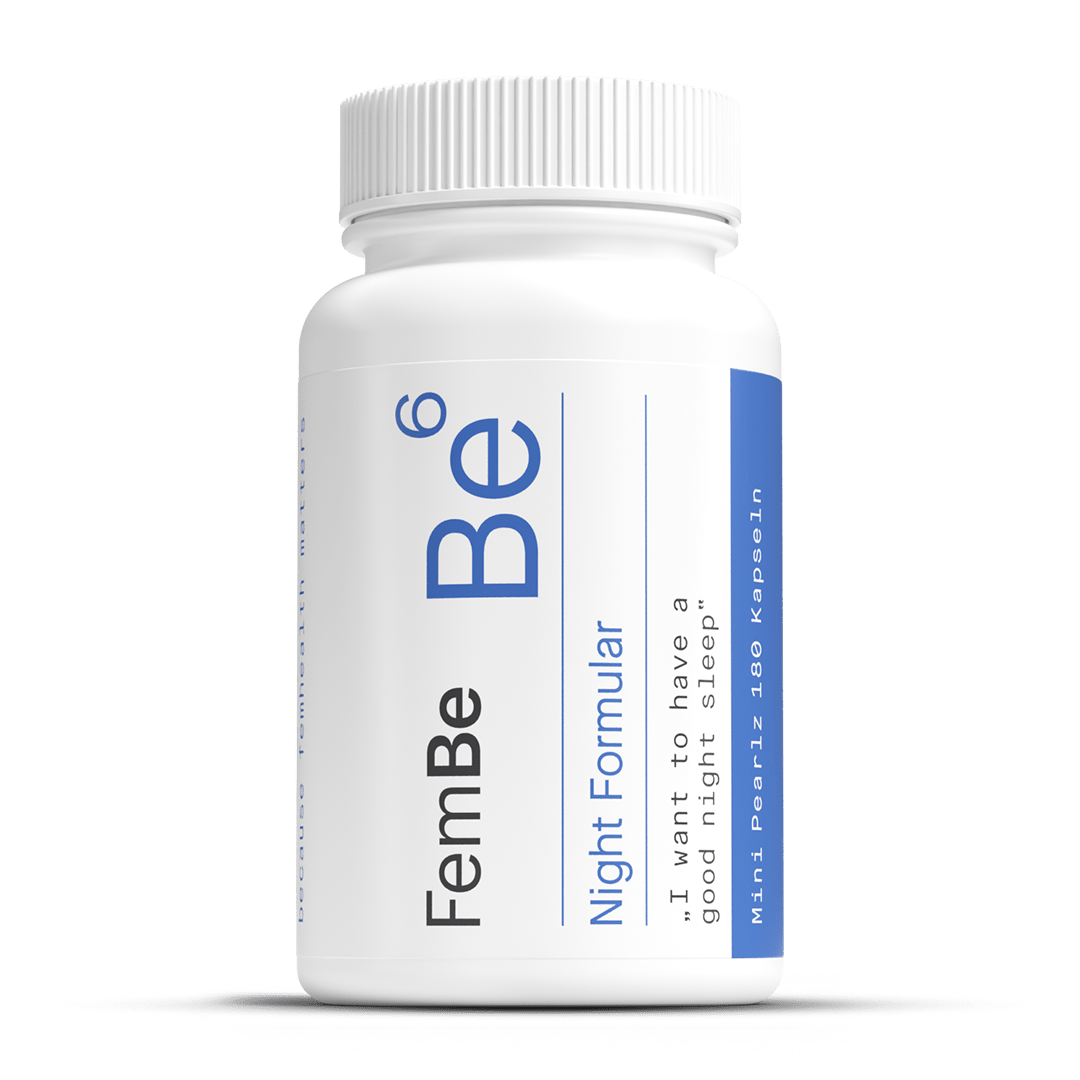 Natürliches Schlafmittel Melatonin & Zitronenmelisse Kapseln - Be6 FemBe - Cellavent Healthcare