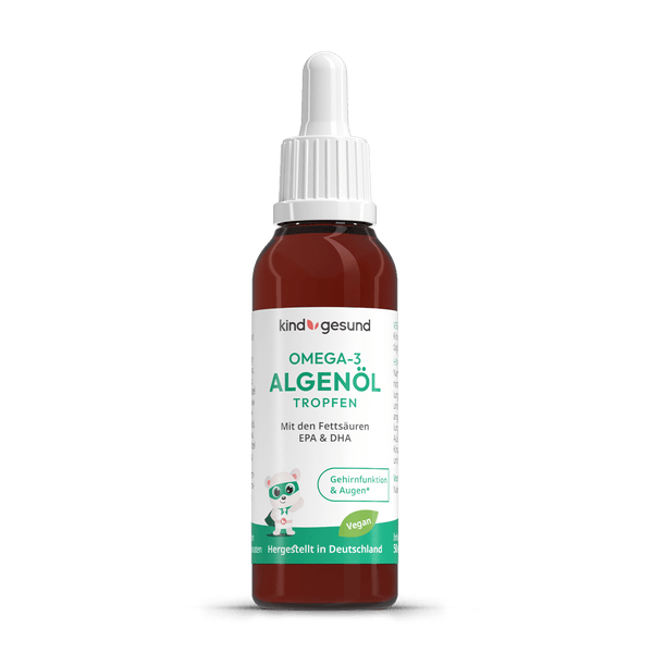 Omega - 3 Algenöl Kinder Tropfen - Cellavent Healthcare