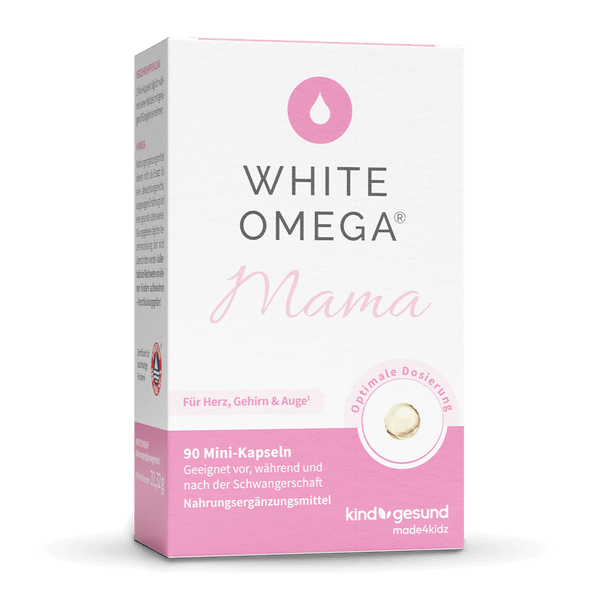 Omega - 3 für die Schwangerschaft - WHITE OMEGA® Mama - Cellavent Healthcare