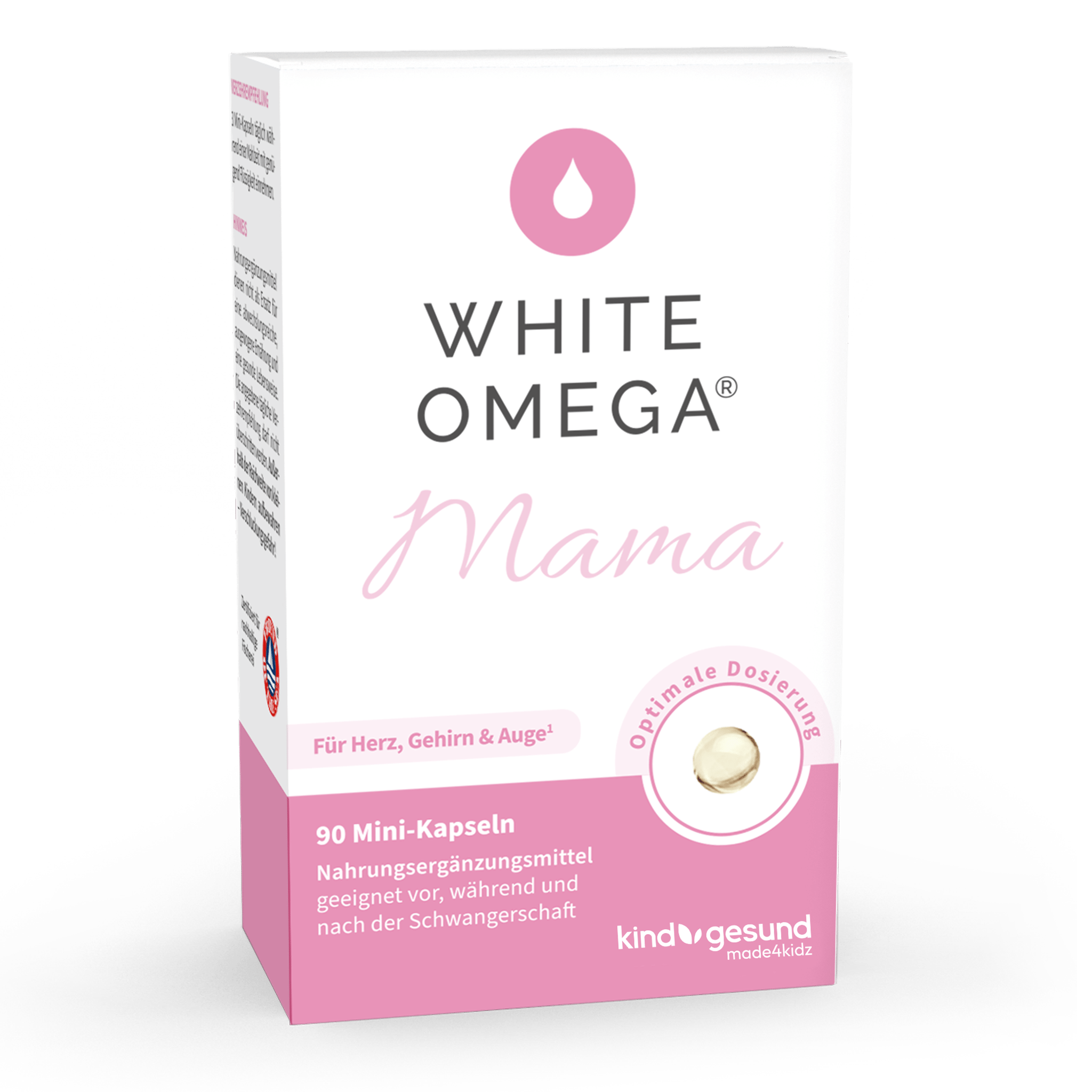 Omega - 3 für die Schwangerschaft - WHITE OMEGA® Mama - Cellavent Healthcare
