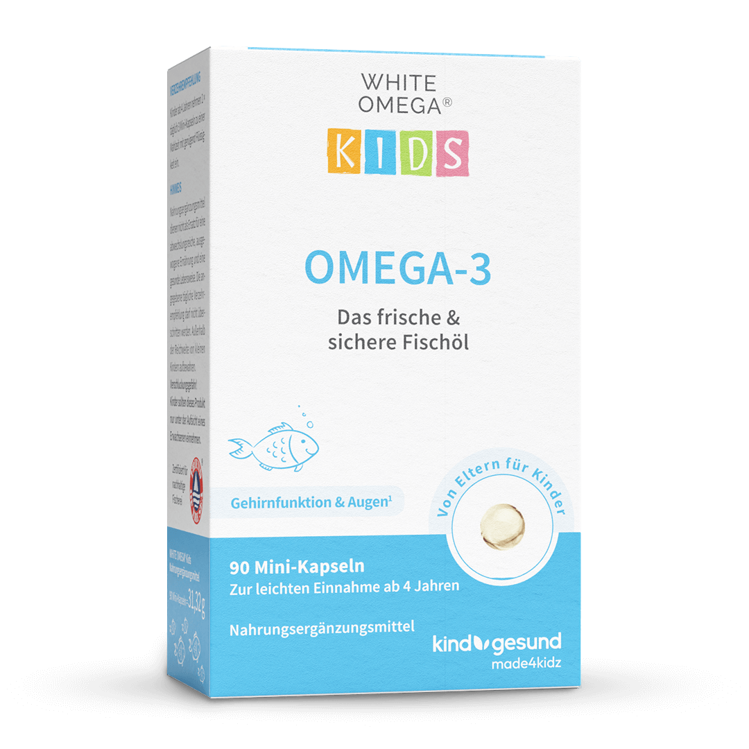 Omega - 3 für Kinder - WHITE OMEGA Kids - Cellavent Healthcare