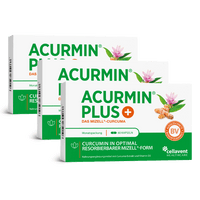 Original Acurmin PLUS Mizell Kurkuma Kapseln – Hochdosiertes Curcumin mit 184 - facher Bioverfügbarkeit - Cellavent Healthcare