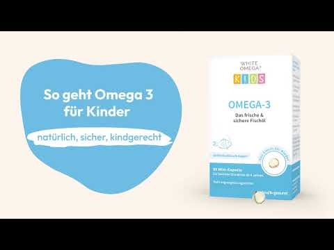 WHITE OMEGA Kids Omega-3 Fischölkapseln