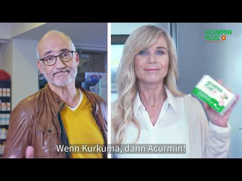 Video in einer Apotheke und beim Verkauf von Acurmin PLUS