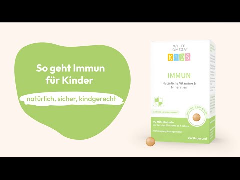 WHITE OMEGA Kids Immune Capsules - kindgesund