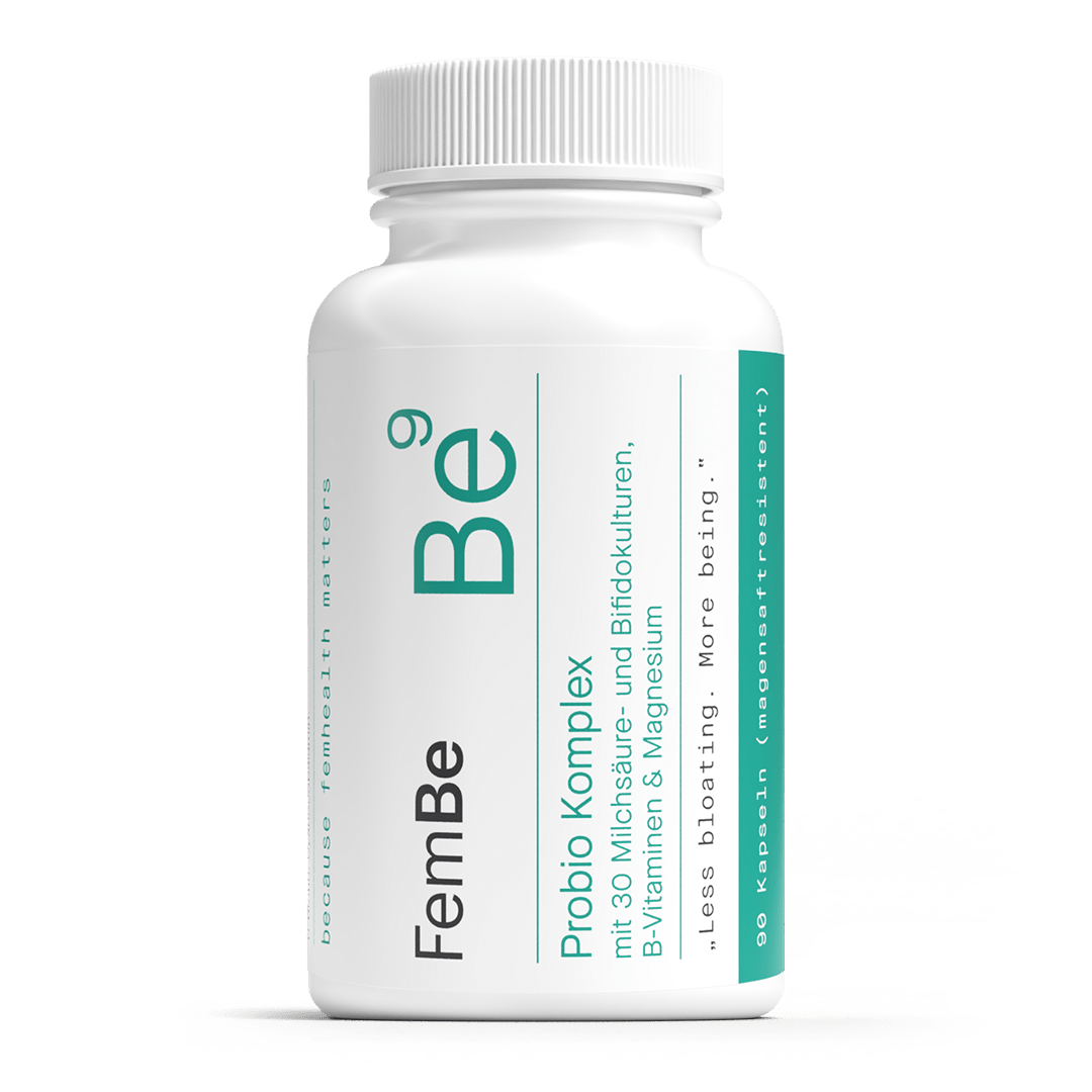 Probio Kapseln mit Milchsäurekulturen - Be9 FemBe - Cellavent Healthcare