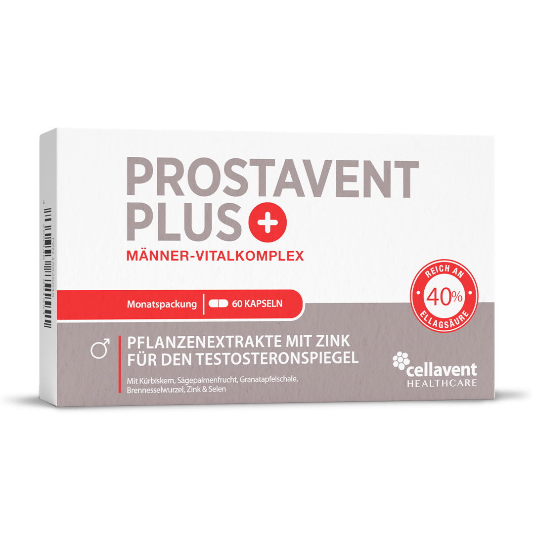 Prostata Komplex Kapseln - Prostavent PLUS - Cellavent Healthcare