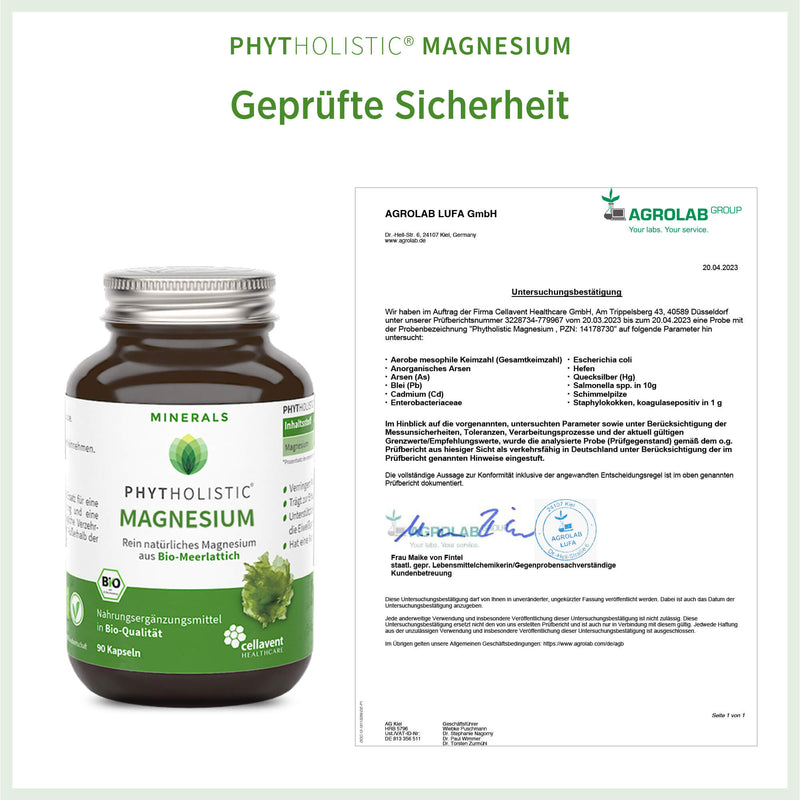 Pruefbericht von phytholistic magnesium