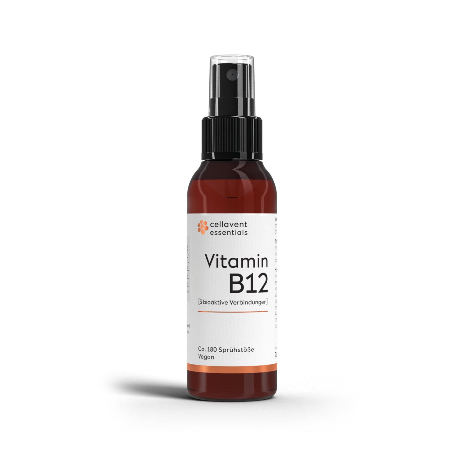 Vitamin B12 Spray [3 bioaktive Verbindungen] - Cellavent Healthcare