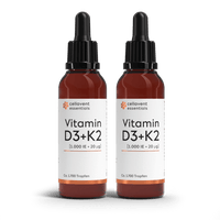 Vitamin D3 + K2 [1.000 IE + 20 μg] - Cellavent Healthcare