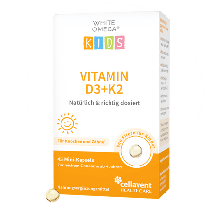 White Omega® Vitamin D3+K2