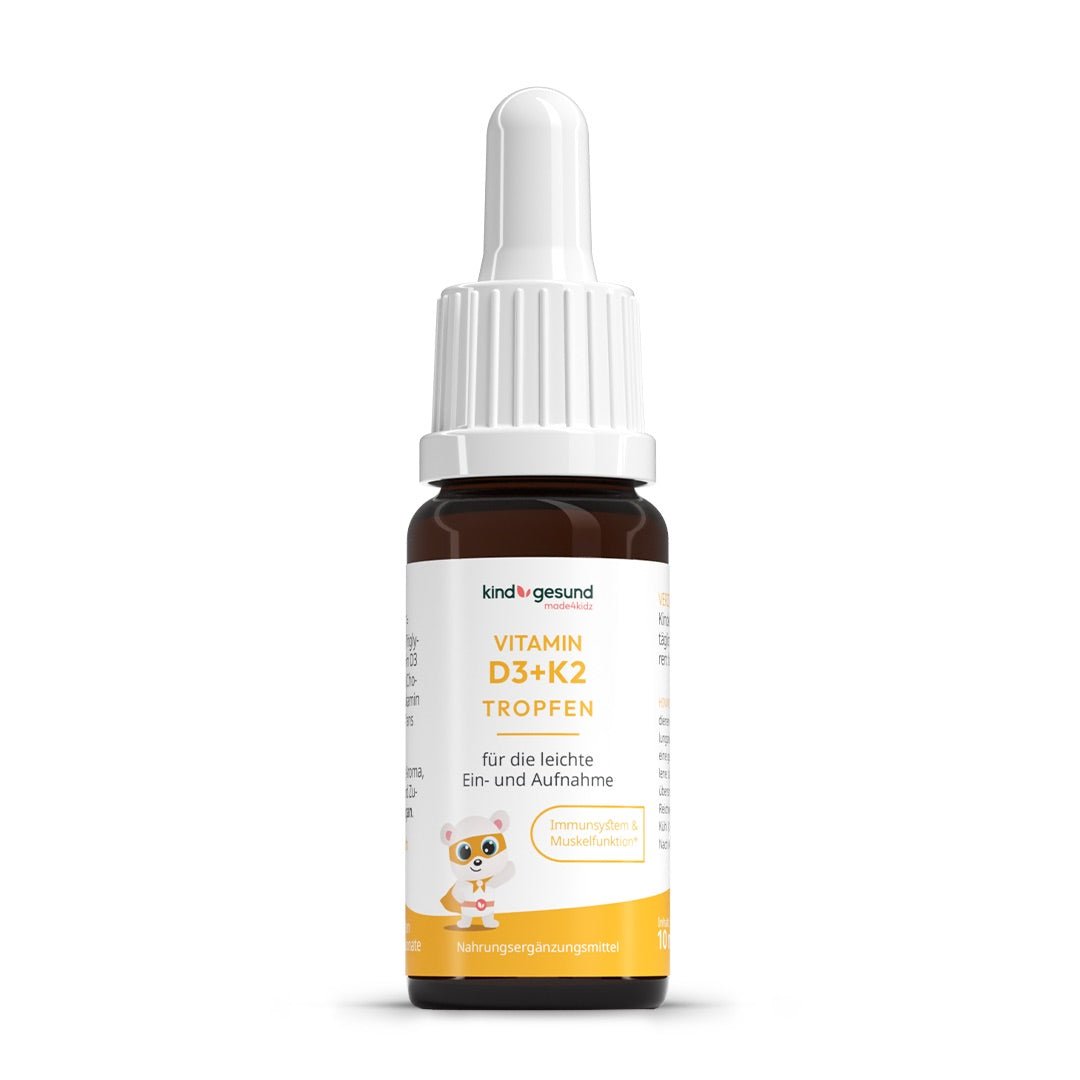 Vitamin D3+K2 Tropfen für Kinder - Cellavent Healthcare