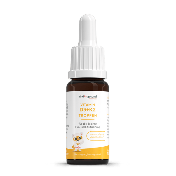 Vitamin D3+K2 Tropfen für Kinder - Cellavent Healthcare