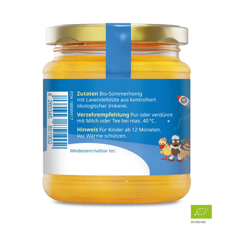 Bio-Sandmännchen Abendgruß Honig für Kinder – kindgesund®