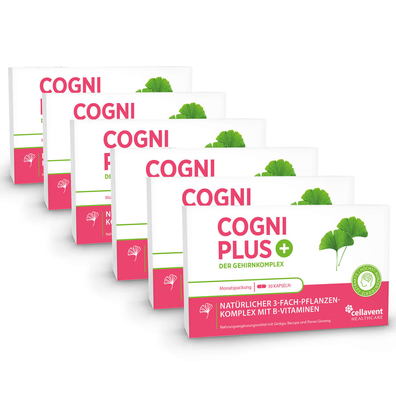 Cogni Plus Produktverpackung 6 er Monatsverpackung